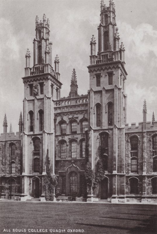 All Souls College Quadrangle Oxford 作者 英国摄影师