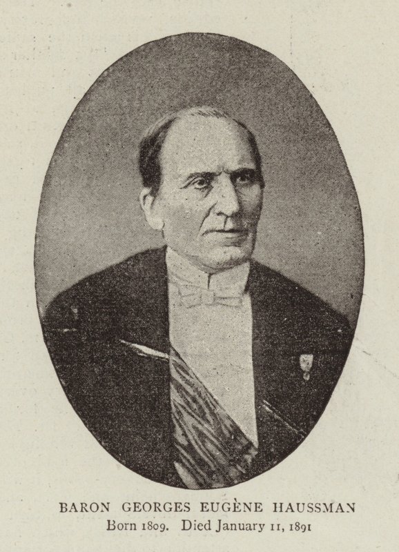 Baron Georges Eugene Haussman 作者 英国摄影师