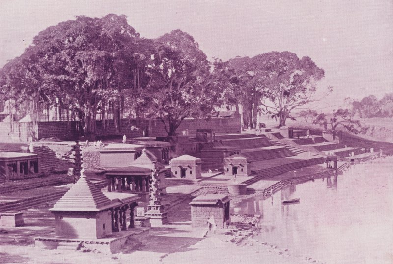 沐浴Ghat，Kolhapur 作者 英国摄影师