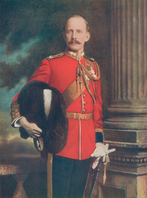 Brevet-Major Lord EH Cecil。围攻期间Mafeking的总参谋长 作者 英国摄影师