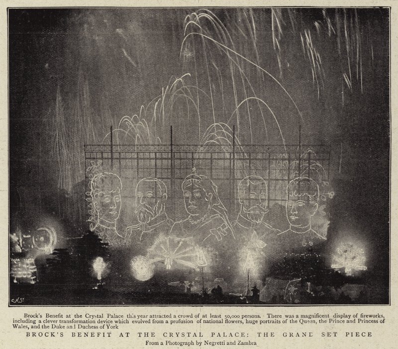 布里克斯受益于水晶宫，Grand Set Piece 作者 英国摄影师