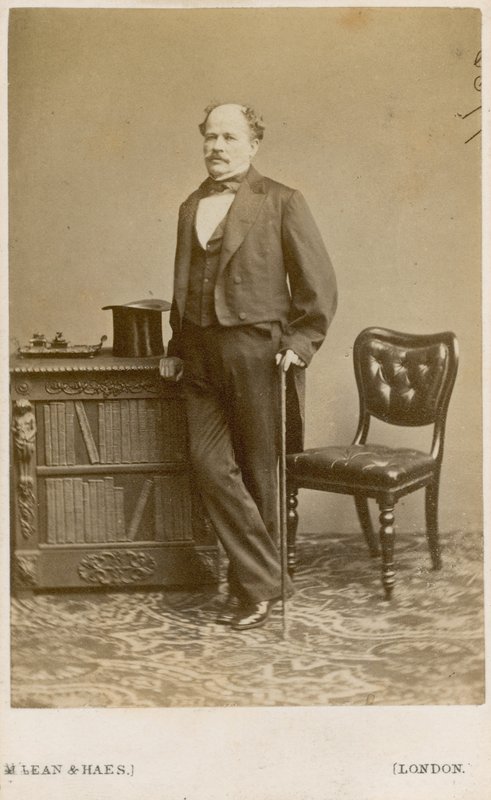 美国水文学家Matthew Fontaine Maury上尉 作者 英国摄影师