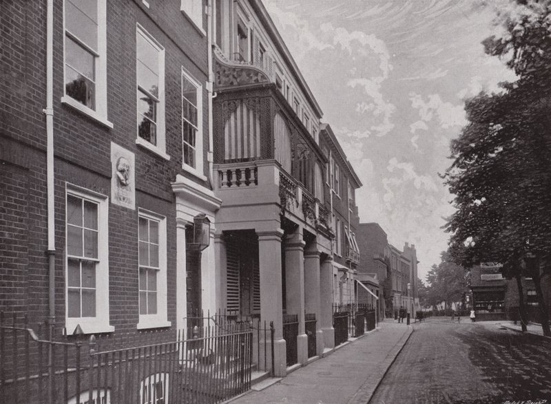 Carlyles House，Cheyne Row，切尔西 作者 英国摄影师