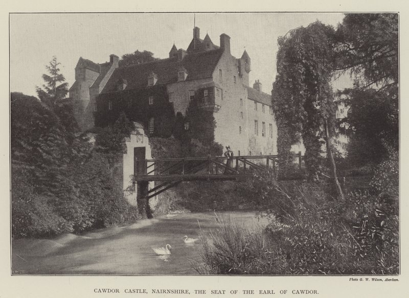 Cawdor城堡，Nairnshire，Cawdor伯爵的位子 作者 英国摄影师