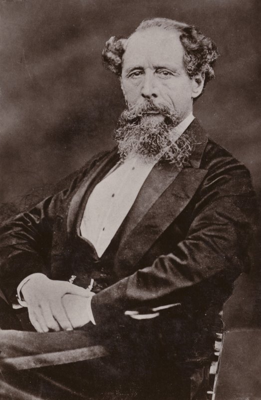 查尔斯狄更斯（1812-1870），英国小说家 作者 英国摄影师