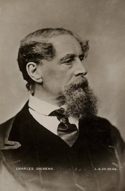 查尔斯狄更斯（1812-1870），英国小说家 作者 英国摄影师