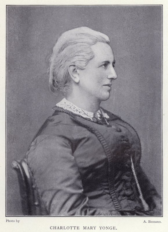 Charlotte Mary Yonge（黑白照片） 作者 英国摄影师