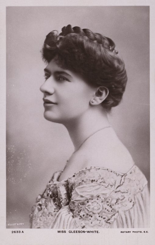 Cicely Gleeson-White，英国女高音歌唱家 作者 英国摄影师