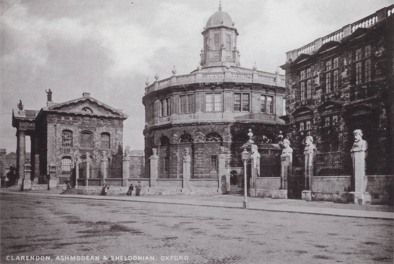 Clarendon，Ashmodean和Sheldonian，牛津 作者 英国摄影师