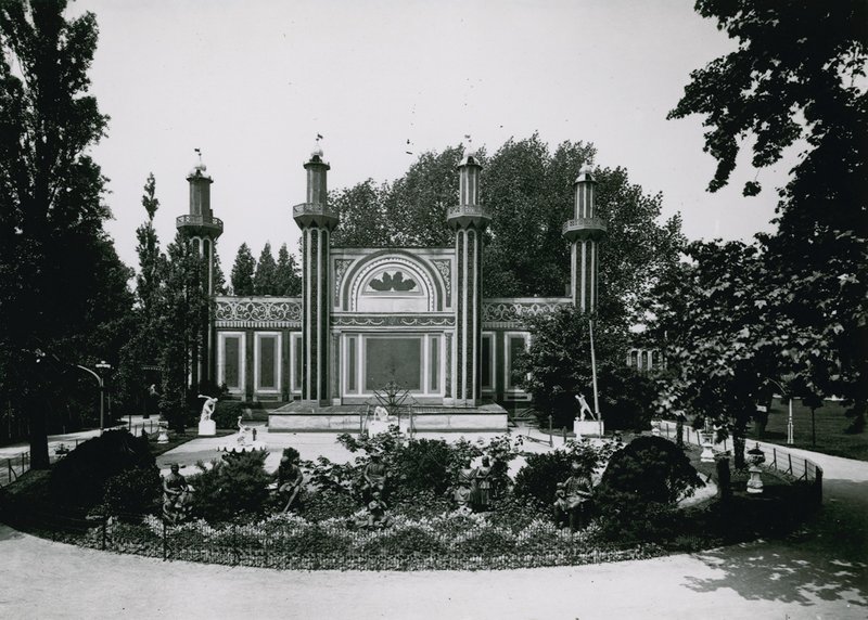 克雷蒙花园;伦敦：烟花寺 作者 英国摄影师