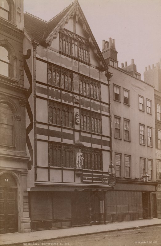 Crosby Hall，Bishopsgate，伦敦 作者 英国摄影师