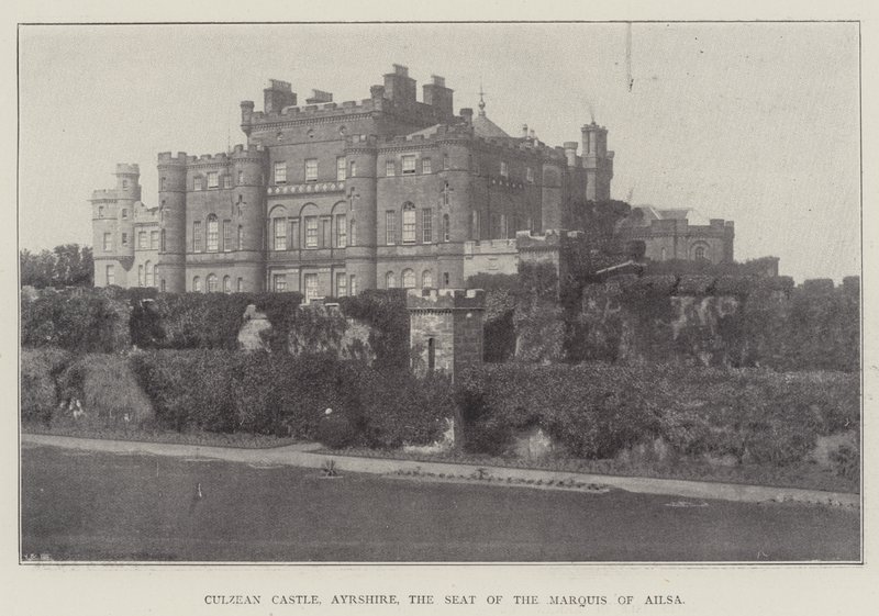Culzean城堡，艾尔郡，艾尔萨侯爵的座位 作者 英国摄影师