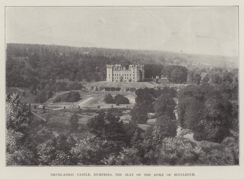 Drumlanrig城堡，Dumfries，Buccleuch公爵的位子 作者 英国摄影师