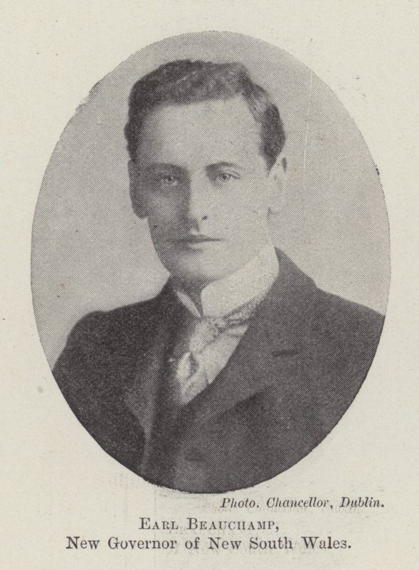 Earl Beauchamp，新南威尔士州州长 作者 英国摄影师