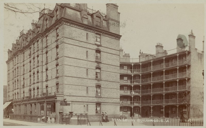 Pimlico路上的Ebury建筑物 作者 英国摄影师