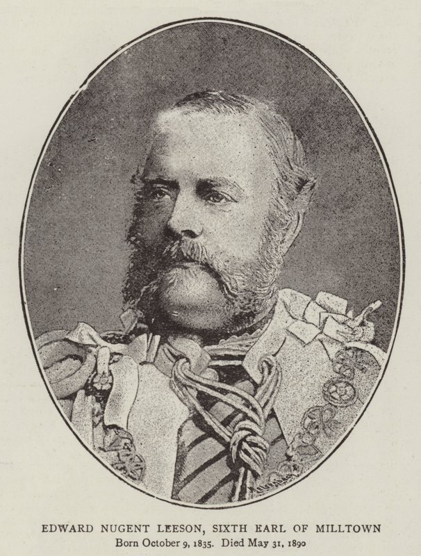 密歇根州第六伯爵Edward Nugent Leeson 作者 英国摄影师