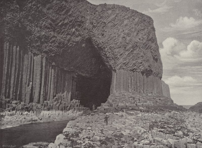 Fingals Cave，Staffa 作者 英国摄影师