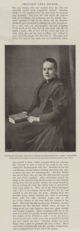 Fraulein Bocker，唯一一个从易北河灾难中拯救出来的女人 作者 英国摄影师