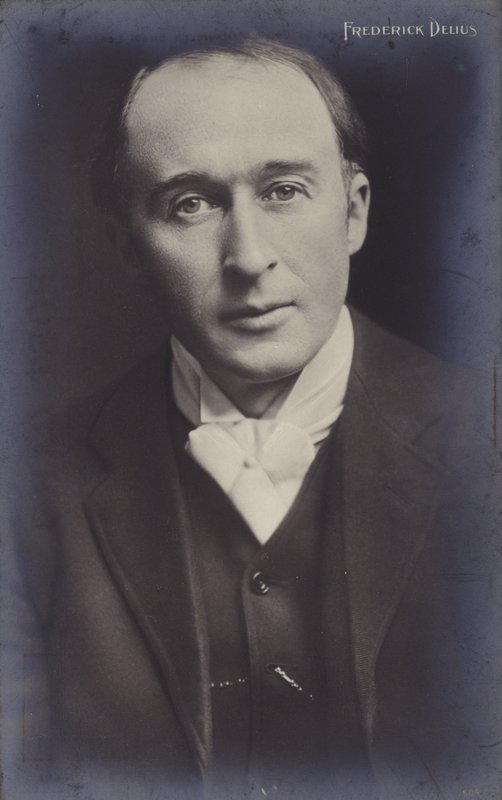 弗雷德里克·德利乌斯，英国作曲家（1862-1934） 作者 英国摄影师