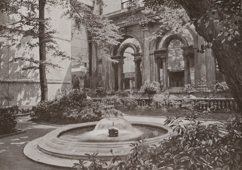 Garden Court，英格兰银行 作者 英国摄影师