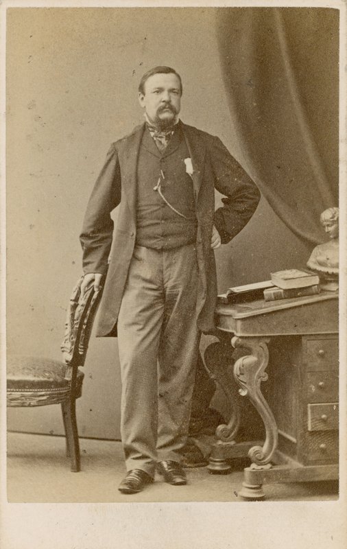 记者George Augustus Sala 作者 英国摄影师
