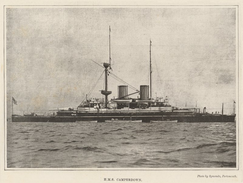 HMS Camperdown 作者 英国摄影师