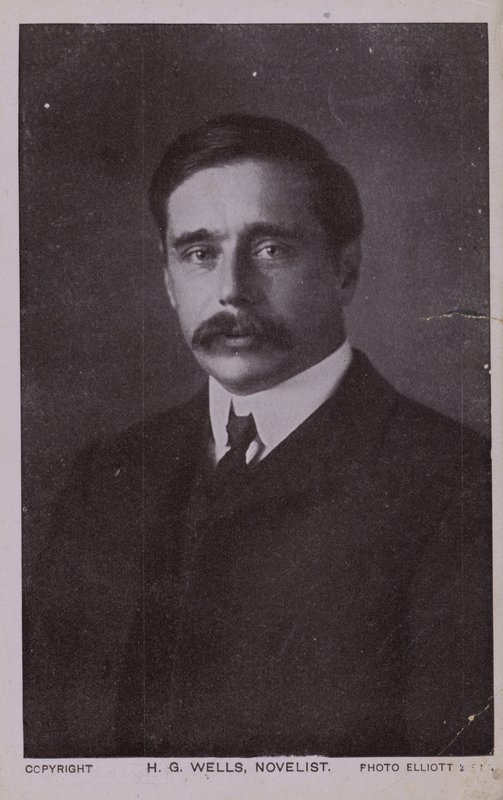 HG威尔斯（1866-1946），英国小说家 作者 英国摄影师