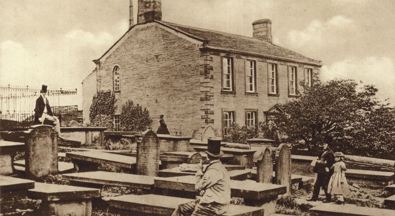 Haworth Parsonage在勃朗特时代 作者 英国摄影师