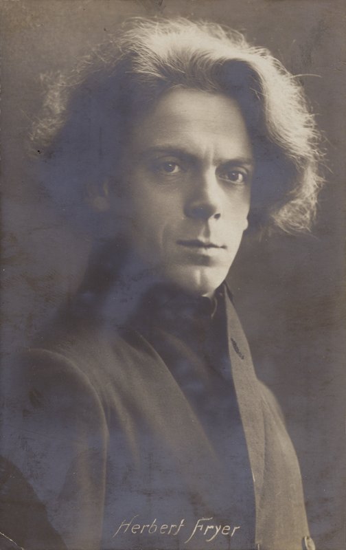 Herbert Fryer，英国作曲家和钢琴家（1877-1957） 作者 英国摄影师