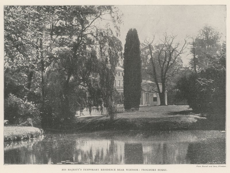 他位于温莎附近的Majestys临时住所，Frogmore House 作者 英国摄影师