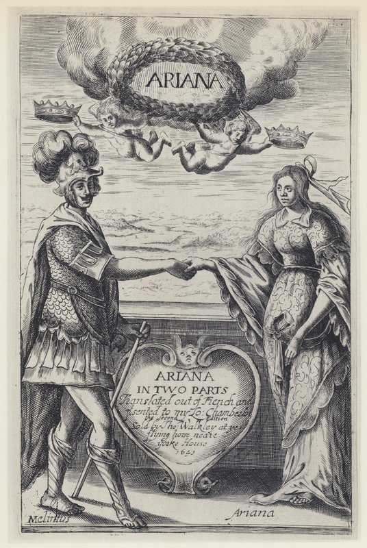 J Desmarets de Saint Sorlin, Ariana, J Haviland for T Walkley 1636（黑白照片） 作者 英国摄影师