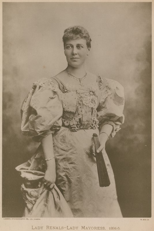 Lady Renals  -  Lady Mayoress，1894-95 作者 英国摄影师