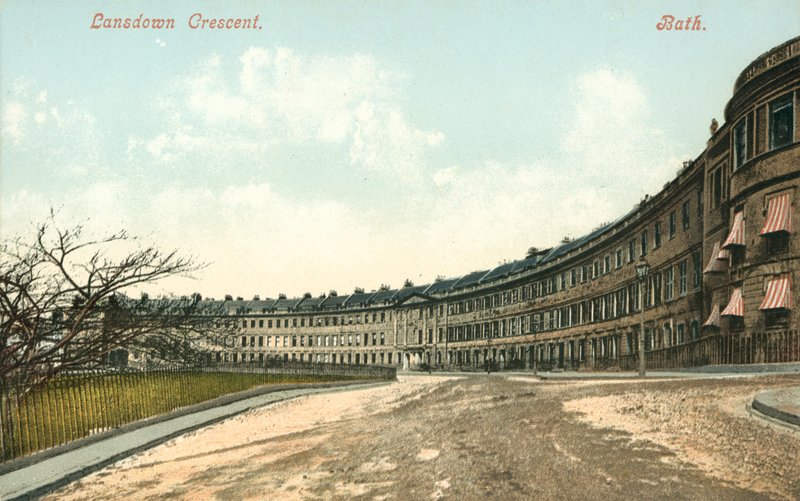 Lansdown Crescent, Bath, Somerset (photo) 作者 英国摄影师