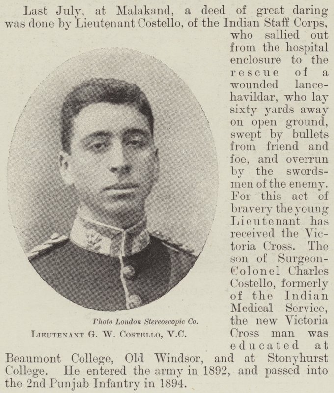 中尉GW Costello，VC 作者 英国摄影师