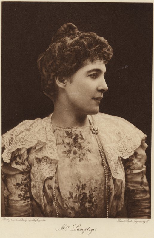 Lillie Langtry 作者 英国摄影师