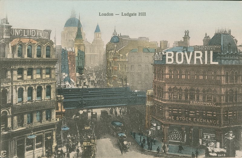 Ludgate Hill，伦敦 作者 英国摄影师