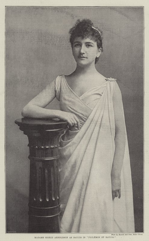 西格丽德·阿诺德森夫人为Philemon et Baucis的Baucis 作者 英国摄影师