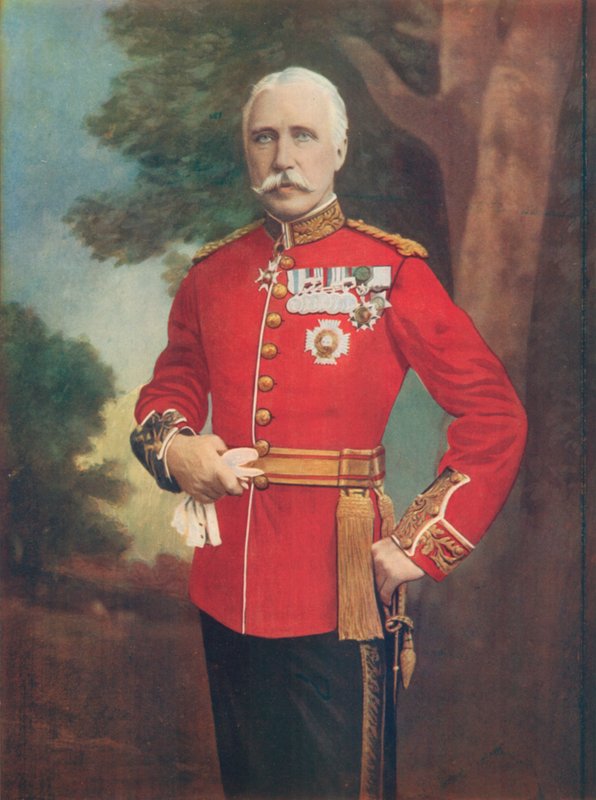 孟加拉Meerut区指挥官Bindon Blood少将 作者 英国摄影师