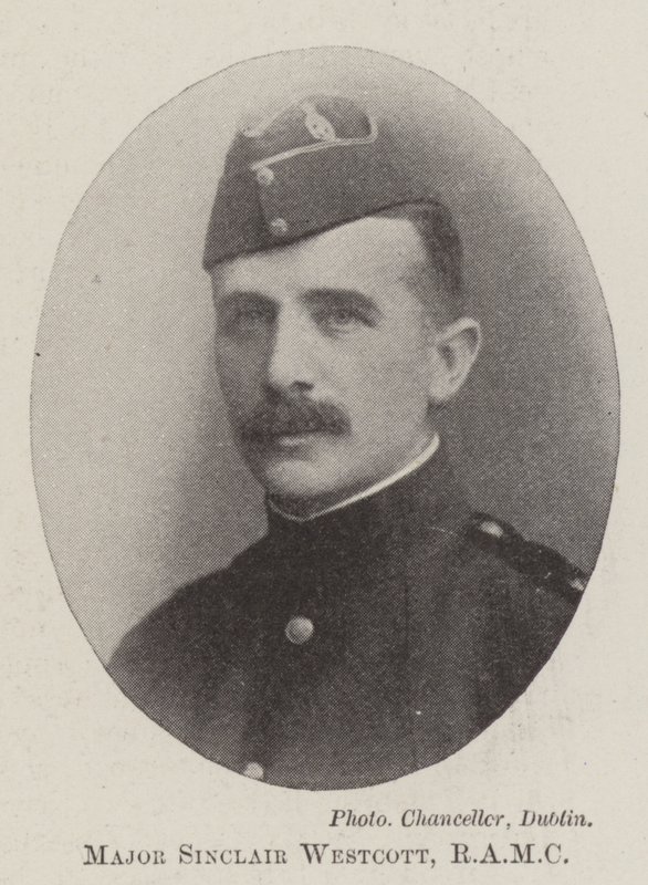 主要的Sinclair Westcott，RAMC 作者 英国摄影师