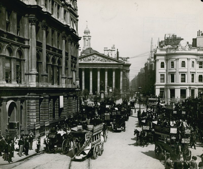 Mansion House Street，伦敦 作者 英国摄影师