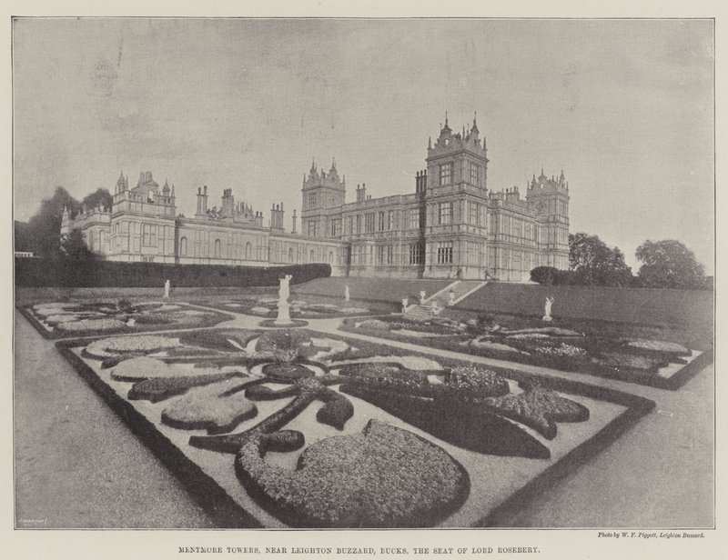 Mentmore Towers，靠近Leighton Buzzard，Buckinghamshire，Lord Rosebery 作者 英国摄影师