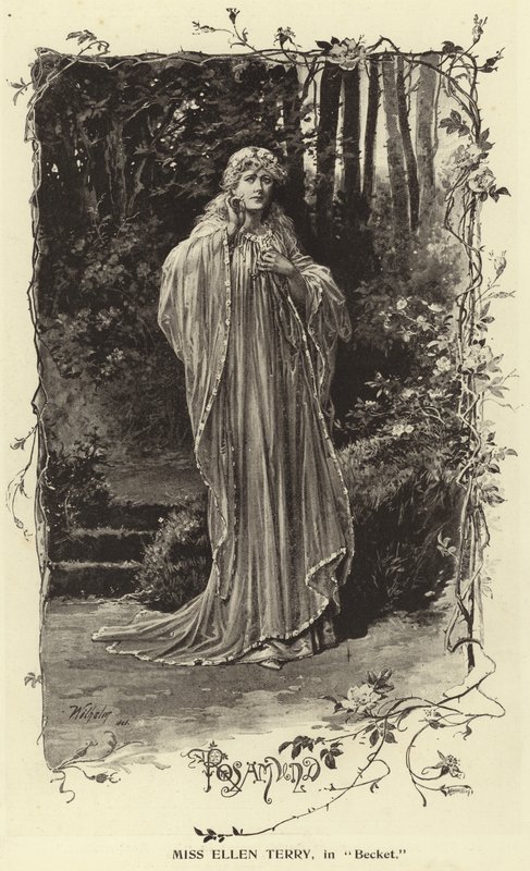 Becket的Ellen Terry小姐 作者 英国摄影师