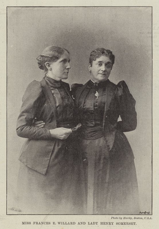 Frances E Willard小姐和Henry Somerset女士 作者 英国摄影师