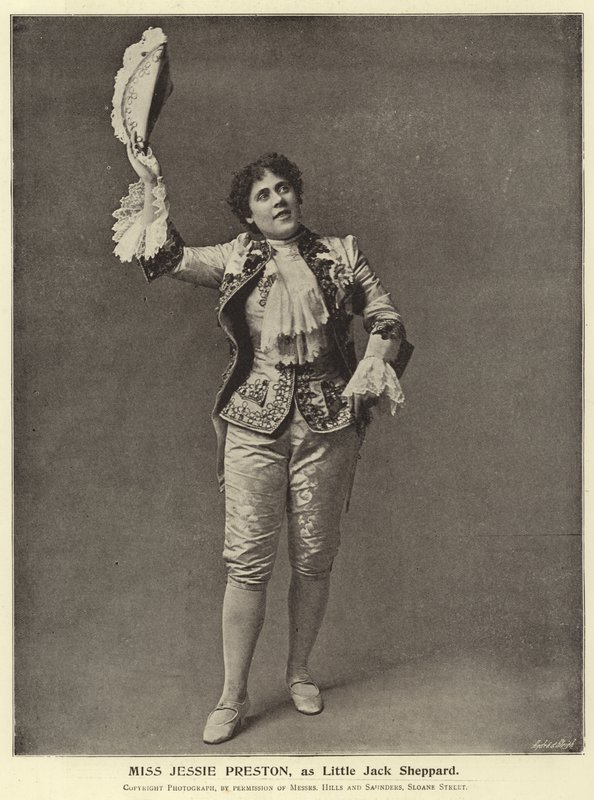 Jessie Preston小姐，小杰克谢泼德 作者 英国摄影师