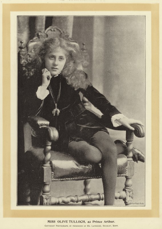 Olive Tulloch小姐，亚瑟王子 作者 英国摄影师