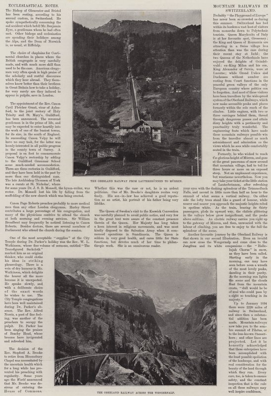 瑞士山区铁路 作者 英国摄影师