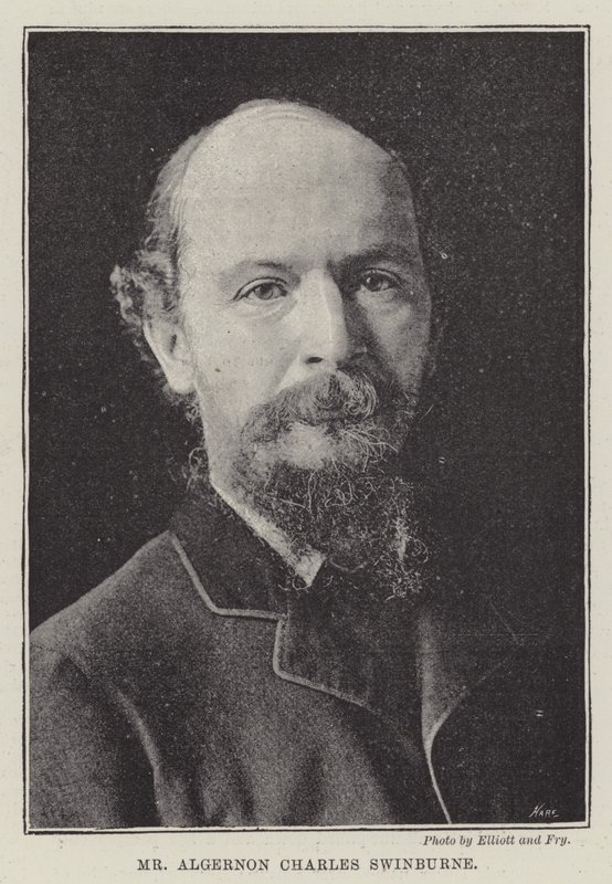 Algernon Charles Swinburne先生 作者 英国摄影师