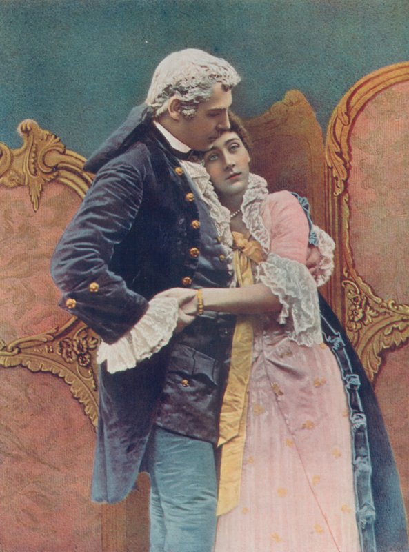 Charles Wyndham先生和Marry Moore小姐 作者 英国摄影师