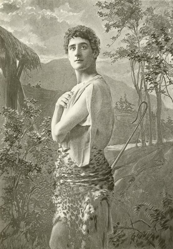 Fuller Mellish先生饰演Florizel（凹印） 作者 英国摄影师