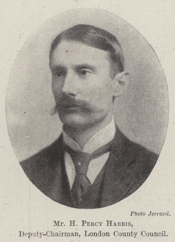 伦敦郡议会副主席H Percy Harris先生 作者 英国摄影师